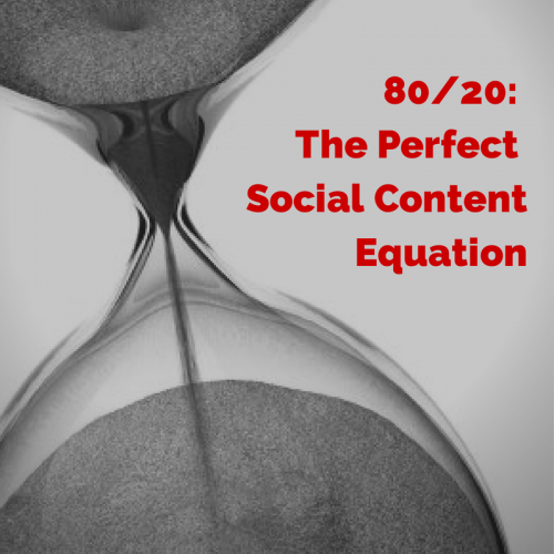 80-20- The Perfect Social Content